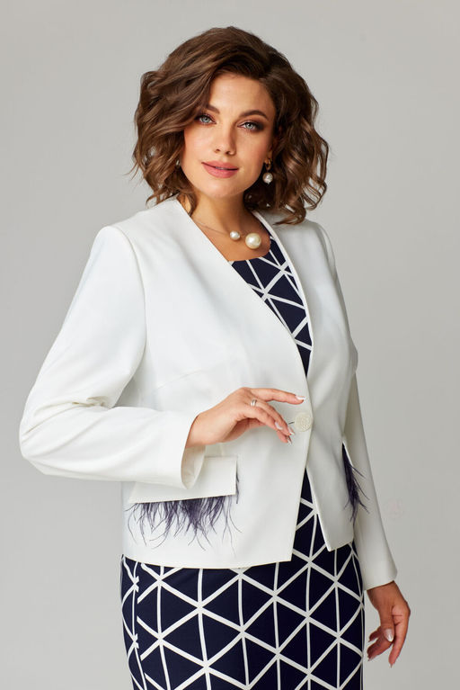 Костюм Aira Style 24-32 Сине-молочный