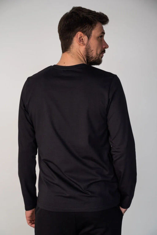 Лонгслив ДЖ 233-1 Черный - T.C.T фото 5