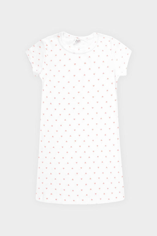 К 1156/сердечки на сахаре сорочка для дев