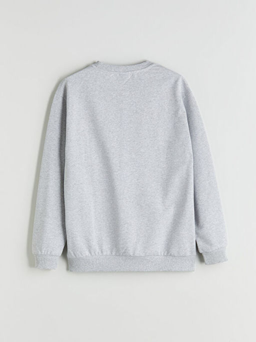 Bisiklet Yaka Erkek ?ocuk Sweatshirt