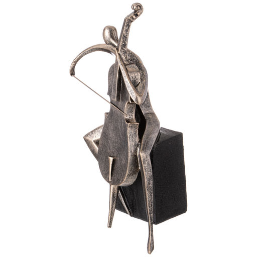 ФИГУРКА ДЕКОРАТИВНАЯ АБСТРАКЦИЯ. ВИОЛОНЧЕЛИСТ 25,3Х13,8Х32 СМ - Lefard фото 5