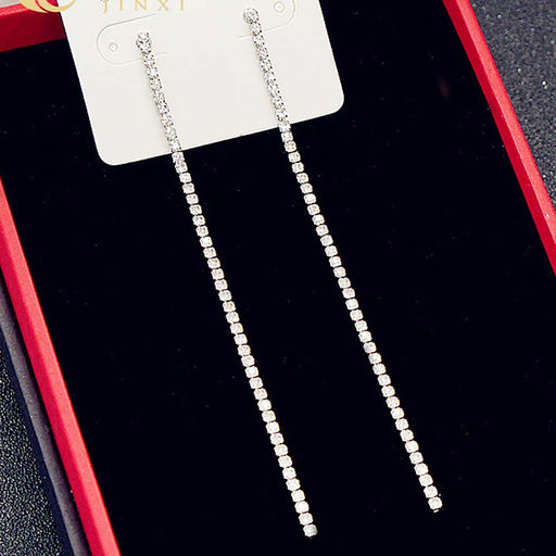 Серьги длинные на гвоздиках арт. 13 2509 (id 271088) - Rada фото 3