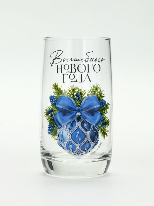 Стакан стеклянный новогодний Волшебного года, 330 мл