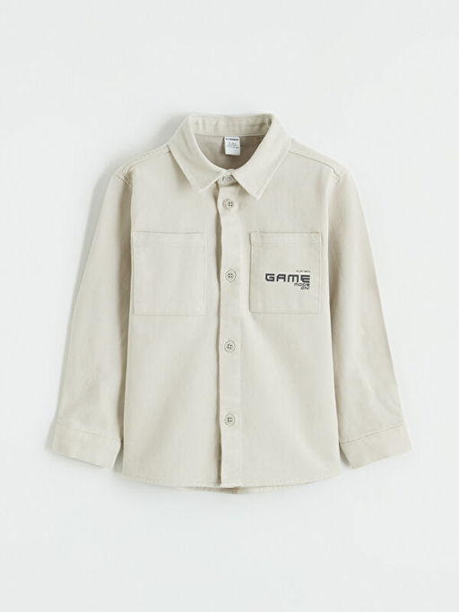 Cepli Erkek ?ocuk Gabardin G?mlek