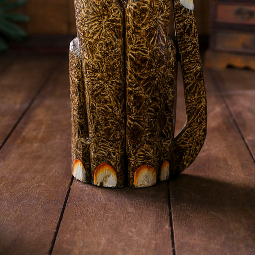 Фигура интерьерная «Кошка», 50 см, дерево