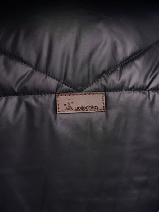 Куртка демисезонная Амелия черный - Yollochka фото 12