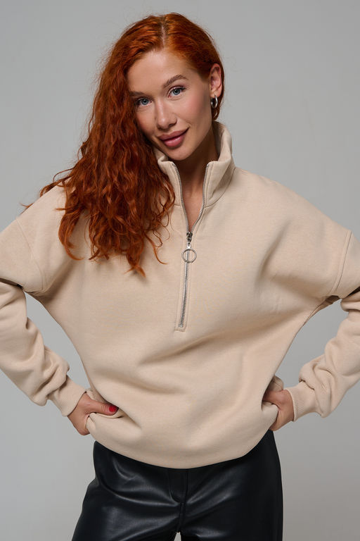 Свитшот Натали 14427 из хлопка с полиэстером фото 39