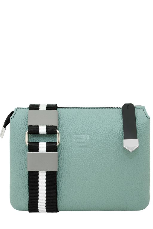 Сумка женская Ц-437.1 ментол+светло-серый - Protege фото 2