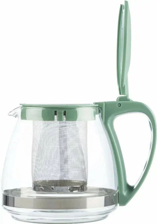 Чайник заварочный Decotto-750 с пластик ручкой, фильтр из нерж ст, 750 мл, Mallony арт.910106  фото 9