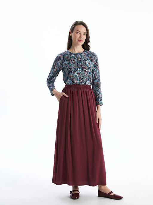 Beli Lastikli Kad?n Etek