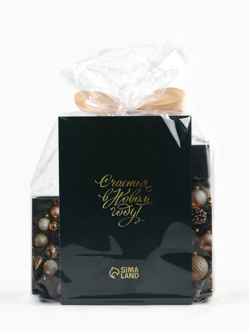 Подарочный набор новогодний Уюта в Новом году, чай 50 г, печенье с предсказанием, ежедневник - Фабрика счастья фото 18