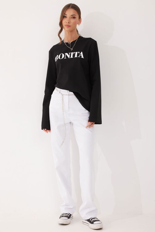 Джемпер LYUSHe 4058 черный