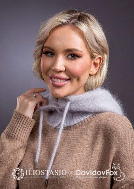 Капор ангора сапфир