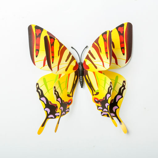 Магнит пластик Ночные бабочки набор 12 шт МИКС h=4,4,5,5,6,8,9,5,13,5,14,5 см - Simaland фото 3
