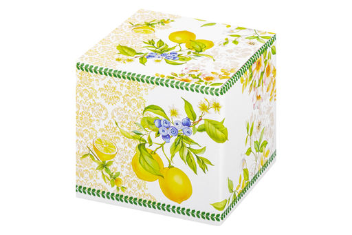 Сахарница 320 мл 9*9*10 см Лимоны + ложка, NEW BONE CHINA - Elan gallery фото 17