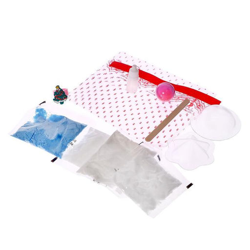 Набор для опытов Новогодние бомбочки, снежинка и шар - Эврики фото 2