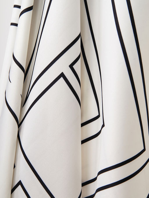 Большой, мягкий, тонкий и очень нежный двусторонний платок с рисунком. - Tantino фото 5