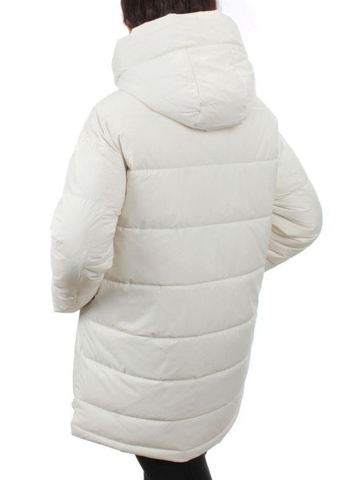 3335 MILK WHITE Куртка зимняя облегченная женская (150 гр. холлофайбер)