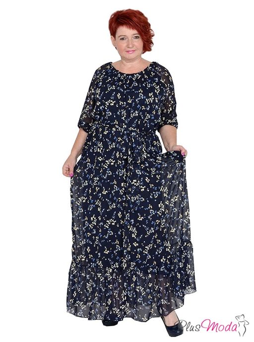 Платье Модель №1275 размеры 44-84 - Plusmoda фото 6
