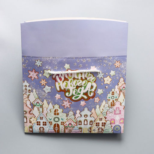 Пакет-коробка Вкусного Нового года, 23 18 11 см - Дарите счастье фото 8