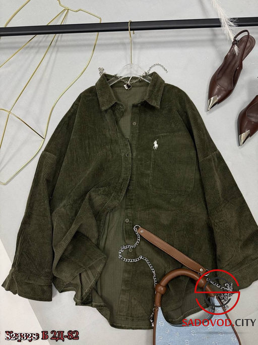 Рубашка женская вельветовая