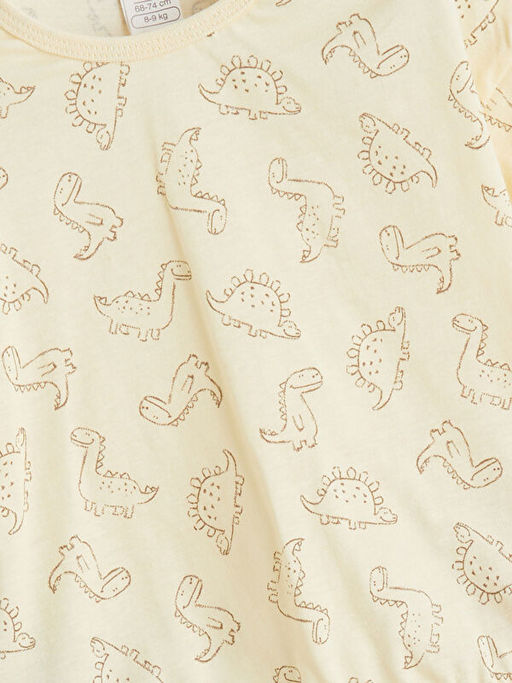 Bisiklet Yaka Erkek Bebek Pijama Tak?m?