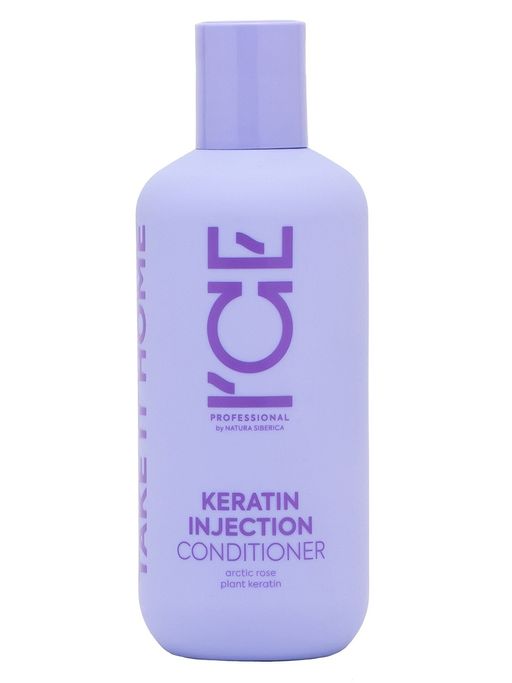 Кератиновый кондиционер для повреждён. волос,250мл / Natura Siberica / ICE Professional / Home / Keratin Injection /  фото 4