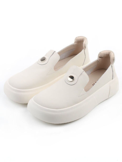 03-M37-15 MILK Полуботинки женские (натуральная кожа)