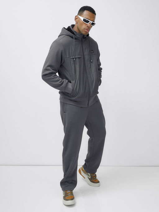 зимний с начесом !Спортивный костюм серого цвета - Mtforce фото 19