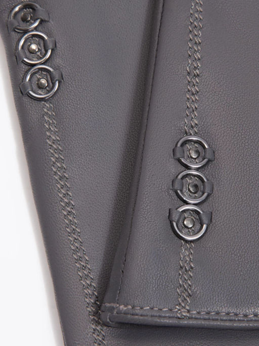 Перчатки женские ш+каш. IS02805-sh grey - Eleganzza фото 2