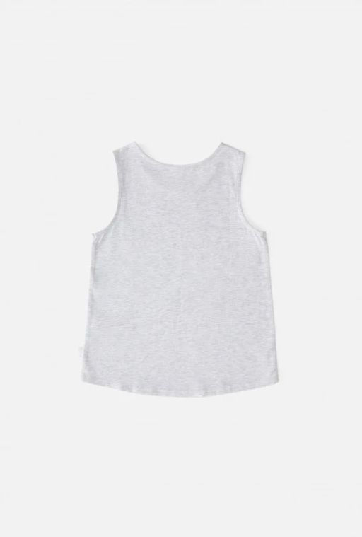 20214220065, Майка детская для девочек Lavender серый Acoola