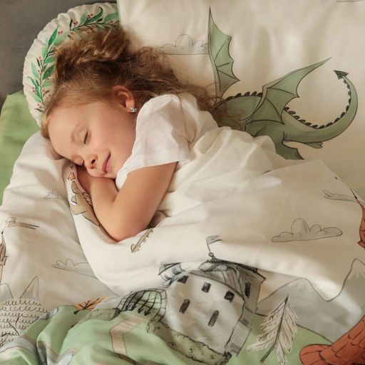 Постельное бельё 1.5-спальное «Этель» Dragon kingdom, бязь