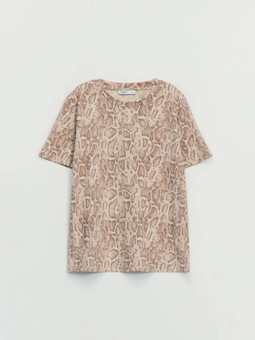 Футболка из хлопка с принтом / Zarina