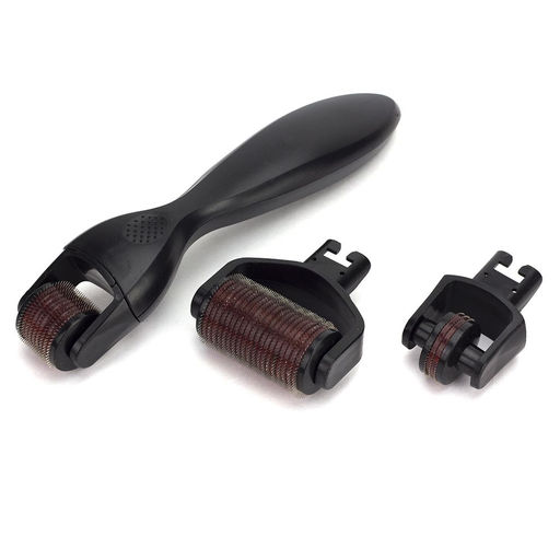 Набор мезороллеров Aopen Derma Roller System 3 в 1 0.5/1/1.5 мм  фото 3