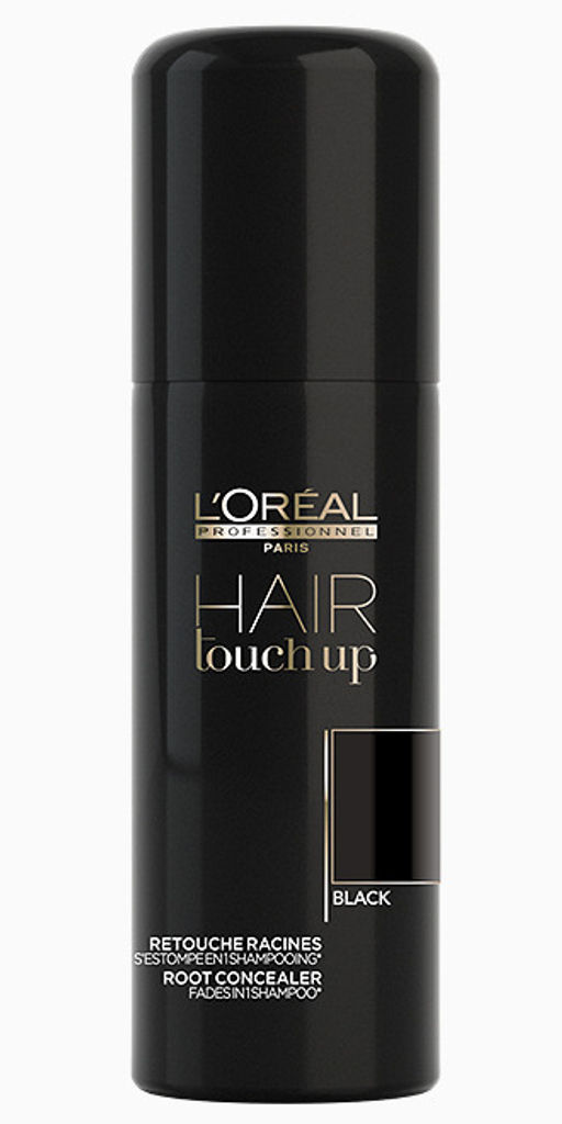 Консилер для волос hair touch up черный 75мл Loreal