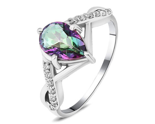 Кольцо, мистик кварц, Ю-Елена