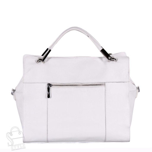Сумка женская кожаная 98040 white Velina Fabbaino-Safenta/30 в Новосибирске