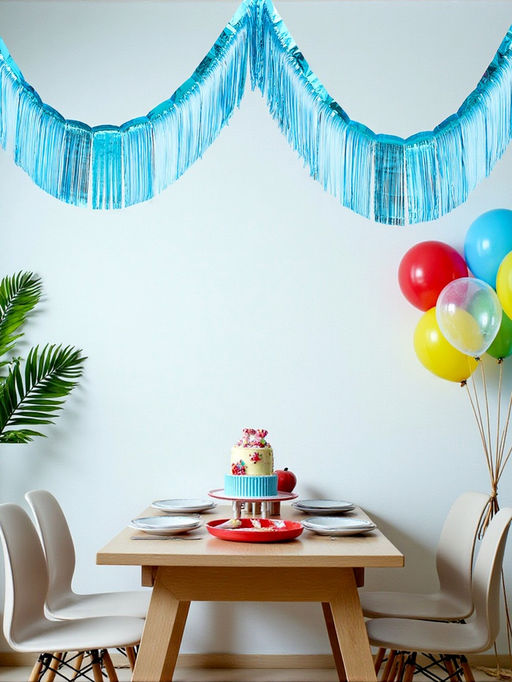 Цена за 2 шт. Гирлянда «Дождик», 3 метра, цвет голубой