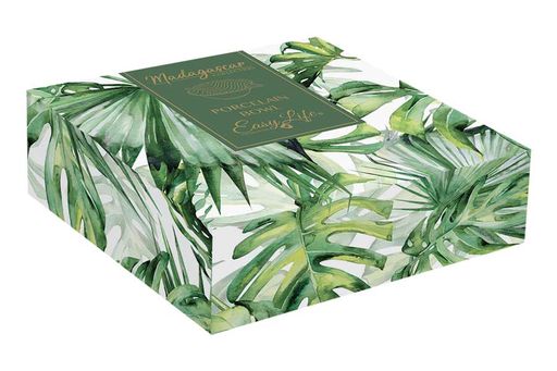 Салатник Мадагаскар белый, 21 х 16 см, 0,4 л - Easy life фото 3