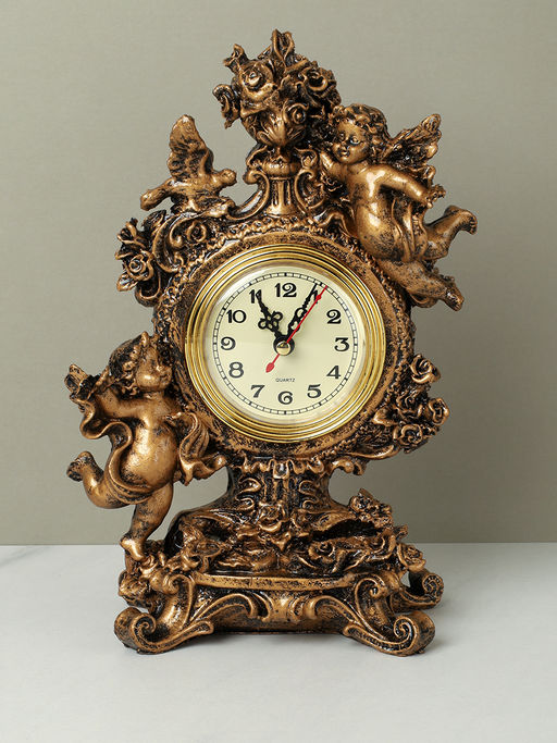 Часы статуэтка Амурчики 25 см / 8862A /уп 20/ - ГалеонТрейд фото 5