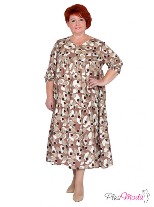 Платье Модель №1529 размеры 44-84 - Plusmoda фото 10