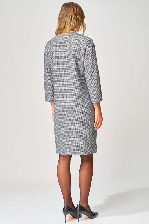 Платье LAIKONY 183 черно-белый  фото 3