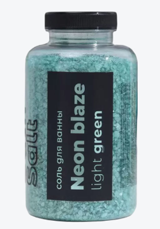 FABRIK Cosm. Соль д/ванны NEON BLAZE Light green 500гр