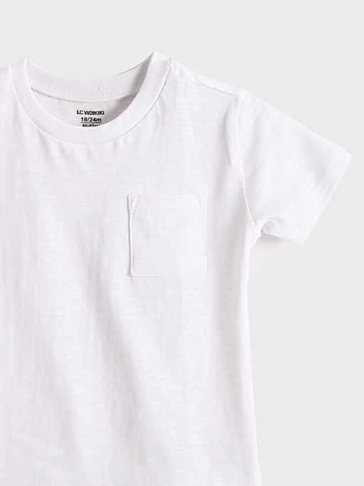 Bisiklet Yaka Basic Erkek Bebek Ti??rt