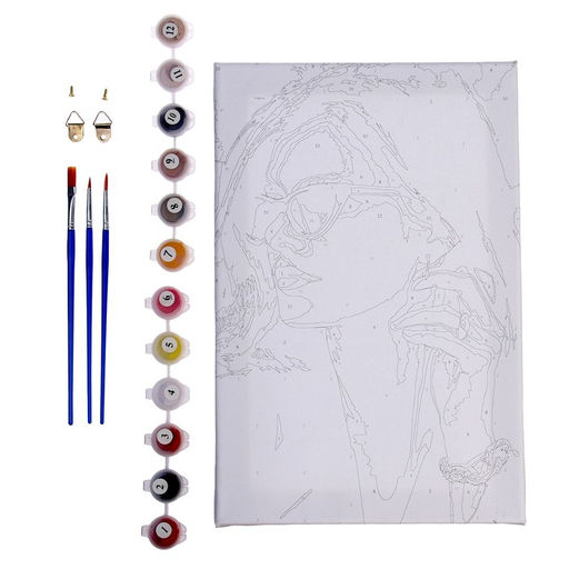 Картина по номерам на холсте с подрамником Стиль, 20х30 см - Школа талантов фото 5