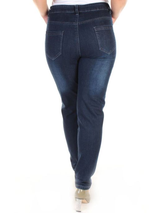6629 DK. BLUE Джинсы зауженные женские ZAL