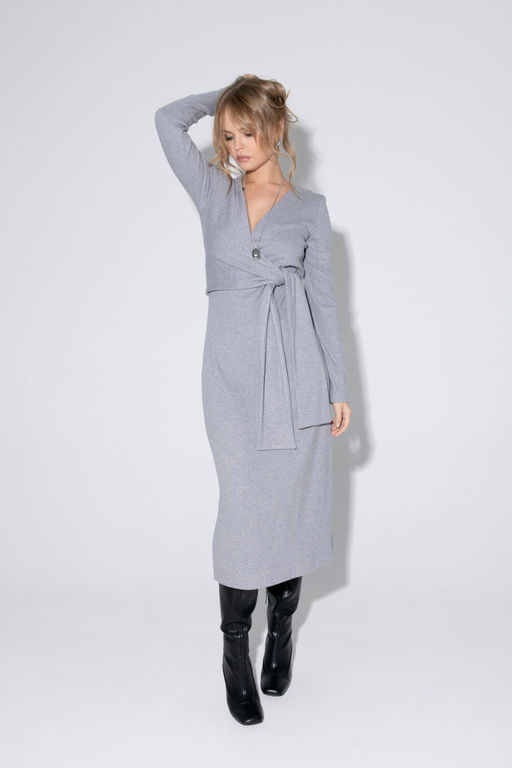 Платье Pirs 5447 серый фото 2