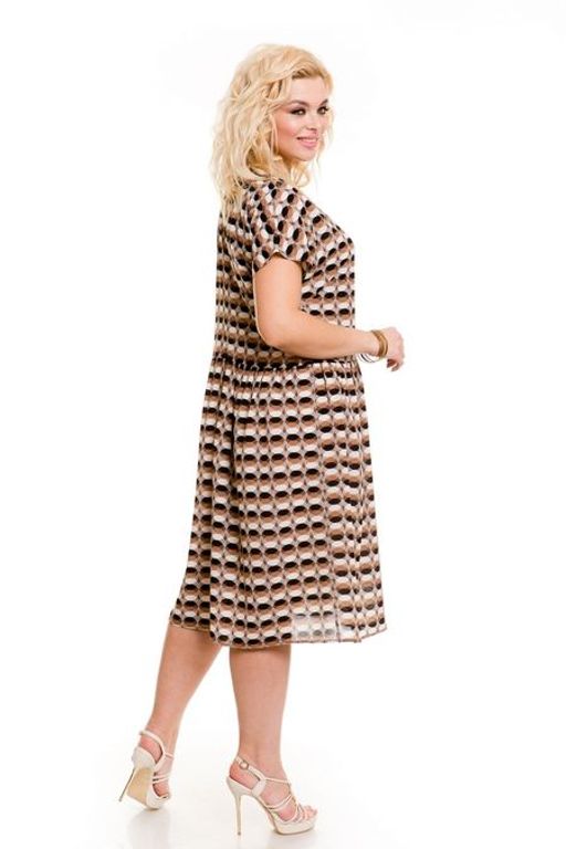 Платье 755 коричневый - Novita фото 2