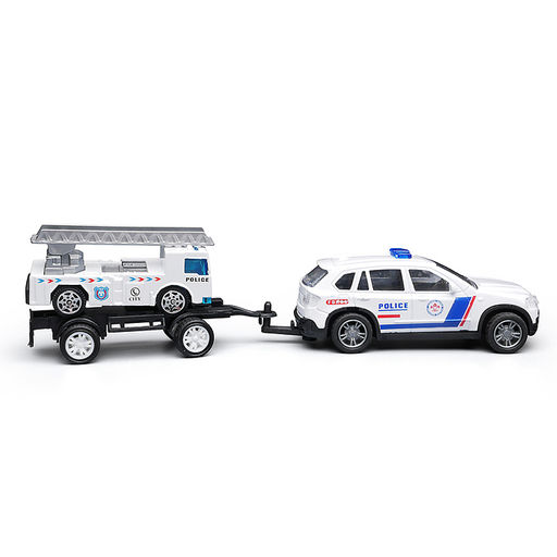 Машина "Городская служба полиции" металл, в коробке