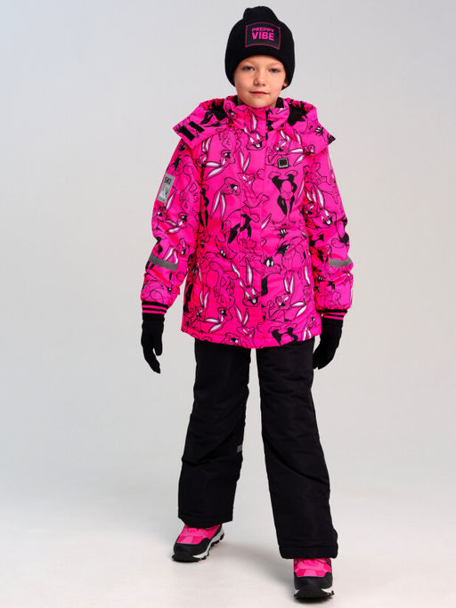 PlayToday / Комплект для девочки: шапка, перчатки  фото 2